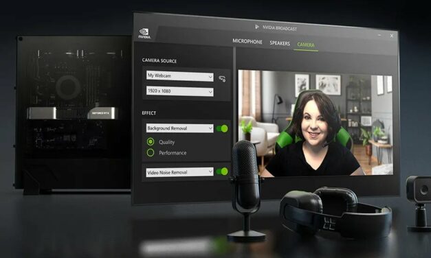 Nvidia Broadcast otrzymało nową, świetną aktualizację