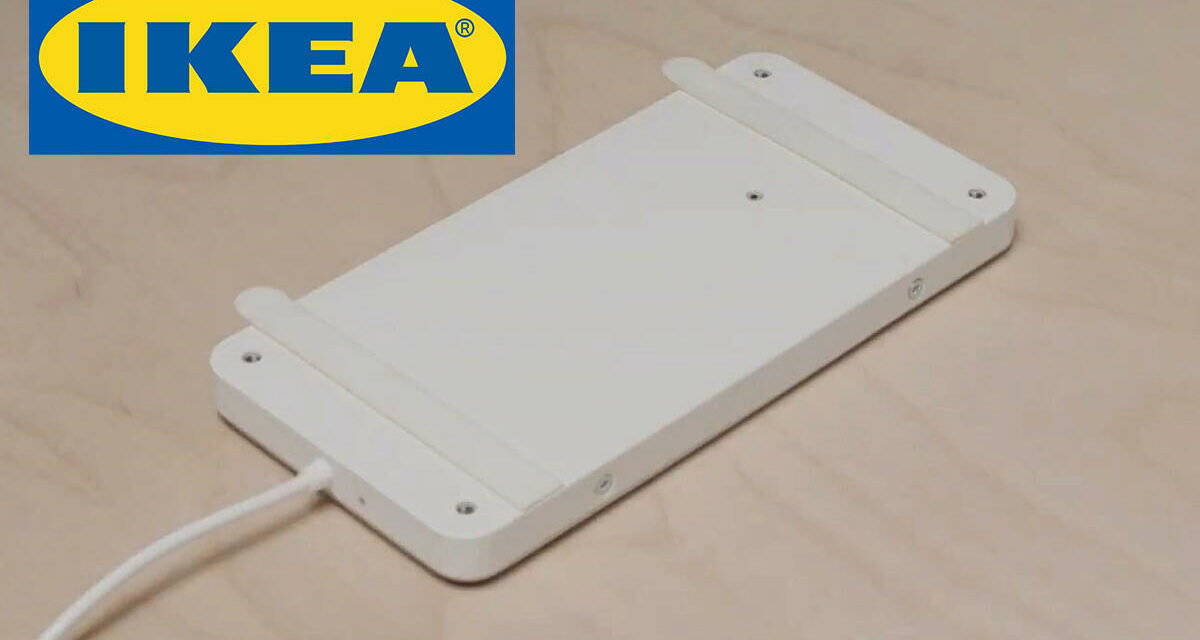 Ikea prezentuje “niewidzialną” ładowarkę indukcyjną Sjomarke