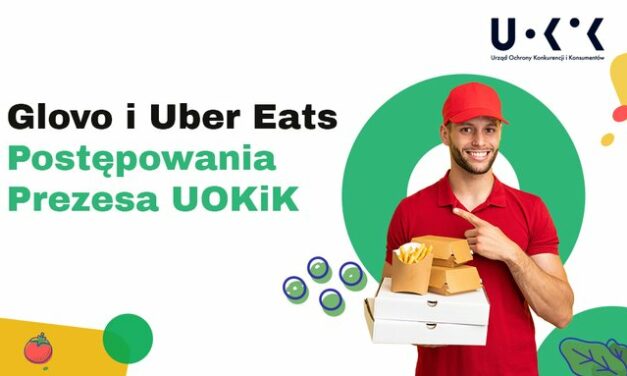 UOKiK idzie na wojnę z Glovo i Uber Eats