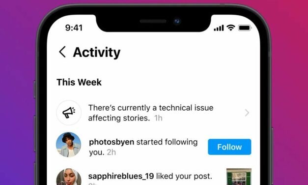 Instagram będzie powiadamiał użytkowników o awariach