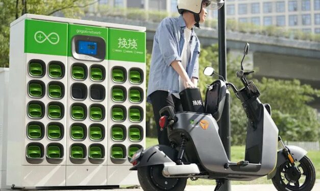 Nowe stacje Gogoro naładują skuter elektryczny w 2 minuty