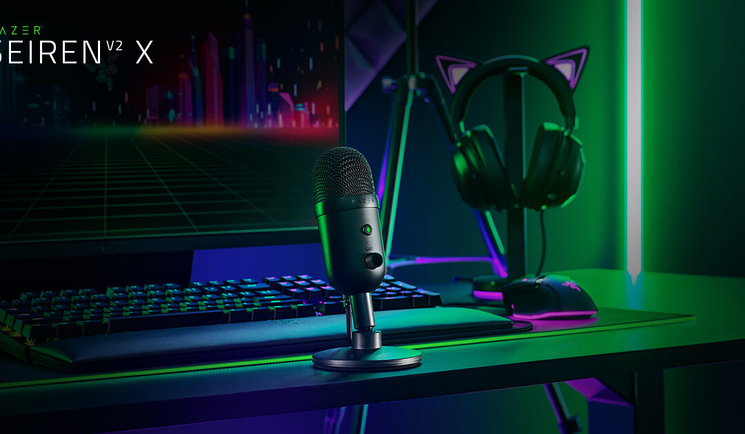 Seiren V2 – Razer prezentuje nowe mikrofony dla streamerów