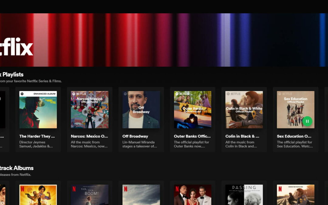 Spotify wprowadza teledyski i ogłasza współpracę z Netflixem