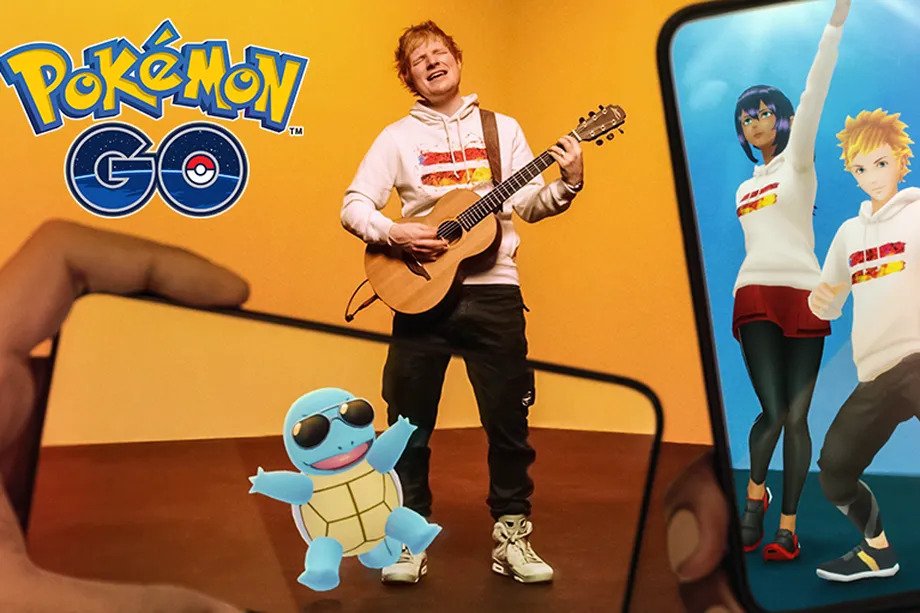 Ed Sheeran wystąpi wkrótce w… Pokemon Go