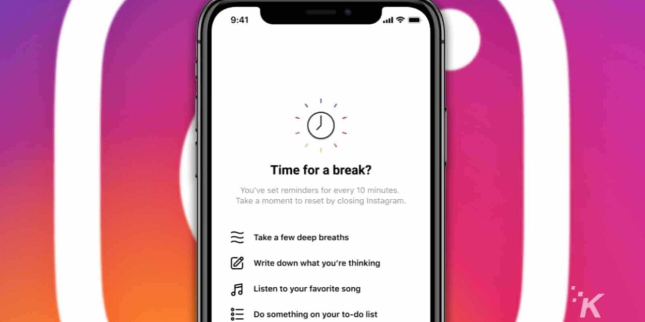 Instagram zachęca już do zrobienia sobie przerwy od aplikacji