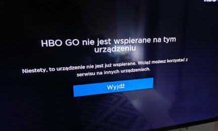 HBO GO przestało działać na starszych telewizorach