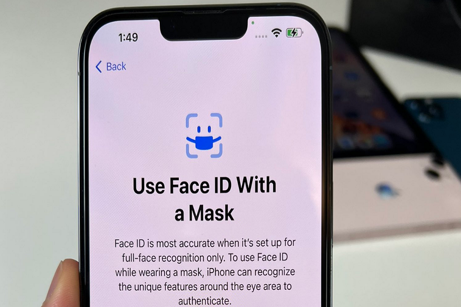 FaceID zadziała również maseczce w iOS 15.4