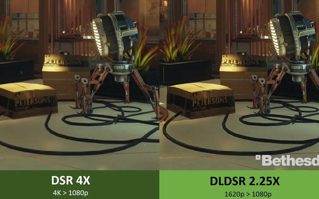 Nvidia prezentuje DLDSR – Deep Learning Dynamic Super Resolution
