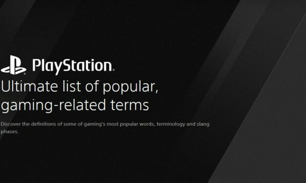 Sony stworzyło słownik pojęć gamingowych