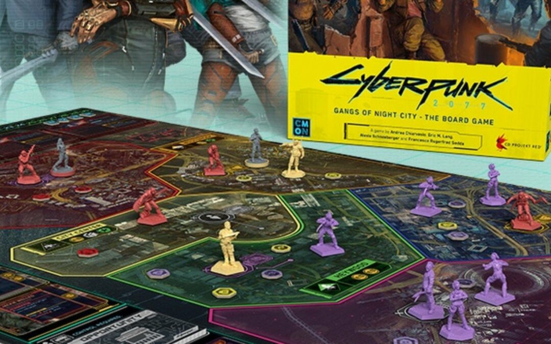 Cyberpunk 2077: Gangs of Night City. CD Projekt zapowiada nową planszówkę