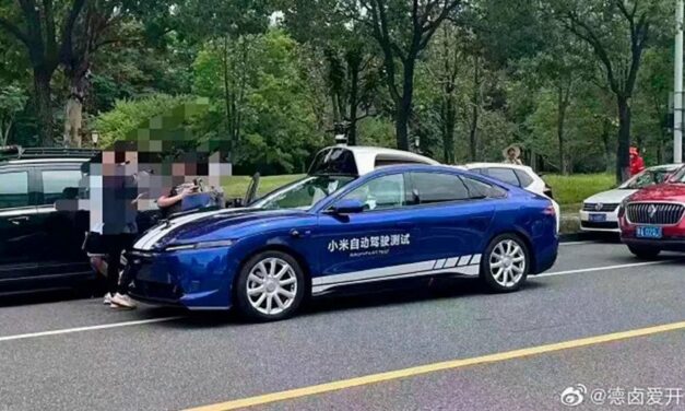Xiaomi: elektryczny samochód przyłapany na ulicach