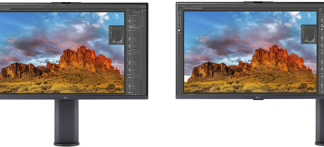 UltraFine Display Ergo AI – samoregulujący się monitor od LG
