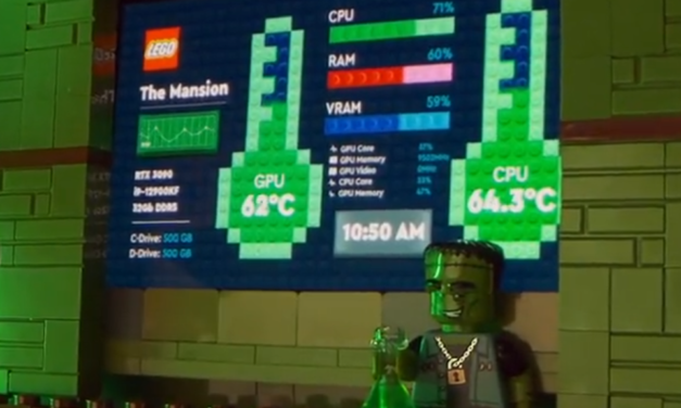 LEGO prezentuje komputer gamingowy z klocków