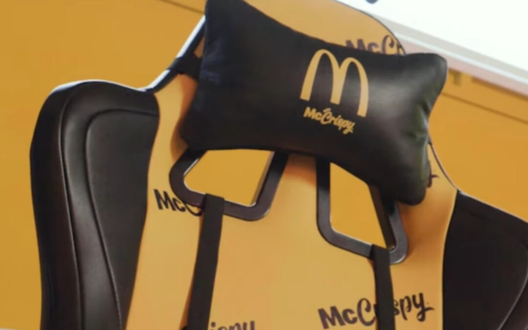 McDonald’s prezentuje własny fotel gamingowy