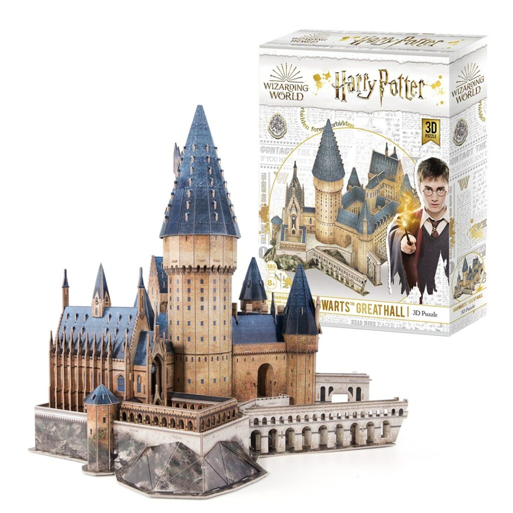Prezent dla dziecka - Puzzle 3D Cubic Fun – Harry Potter Wielka Sala