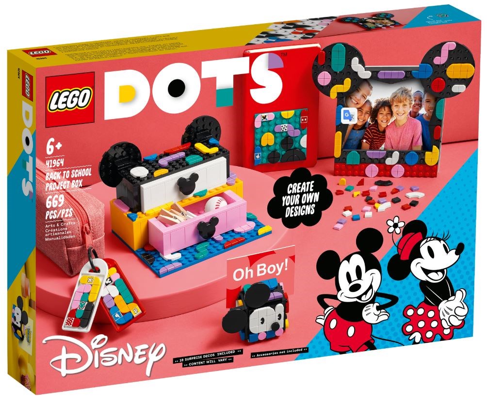 LEGO DOTS Mickey Mouse & Minnie Mouse Project Box