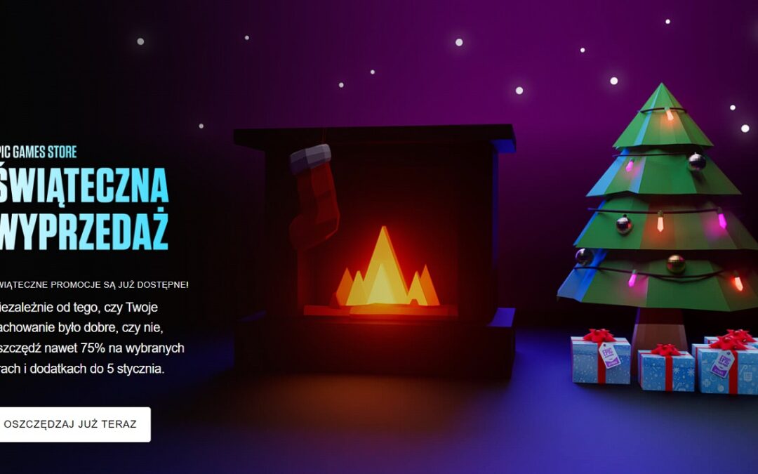 Epic Games Store rusza ze świąteczną wyprzedażą gier