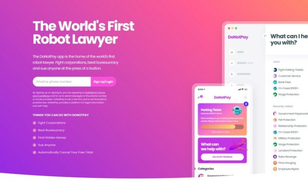 DoNotPay – sztuczna inteligencja zastąpi prawników?