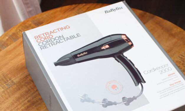 Babyliss D373E – suszarka ze zwijanym kablem [recenzja]