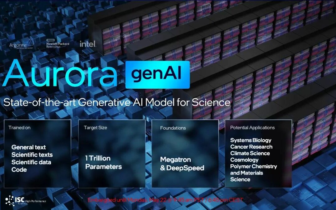Intel Aurora genAI – nowe AI pomoże w rozwoju nauki