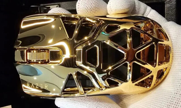 Razer znowu to zrobił. Stworzyli mysz komputerową… ze złota