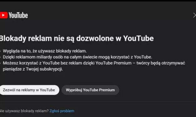 YouTube nielegalnie blokuje adblocki?