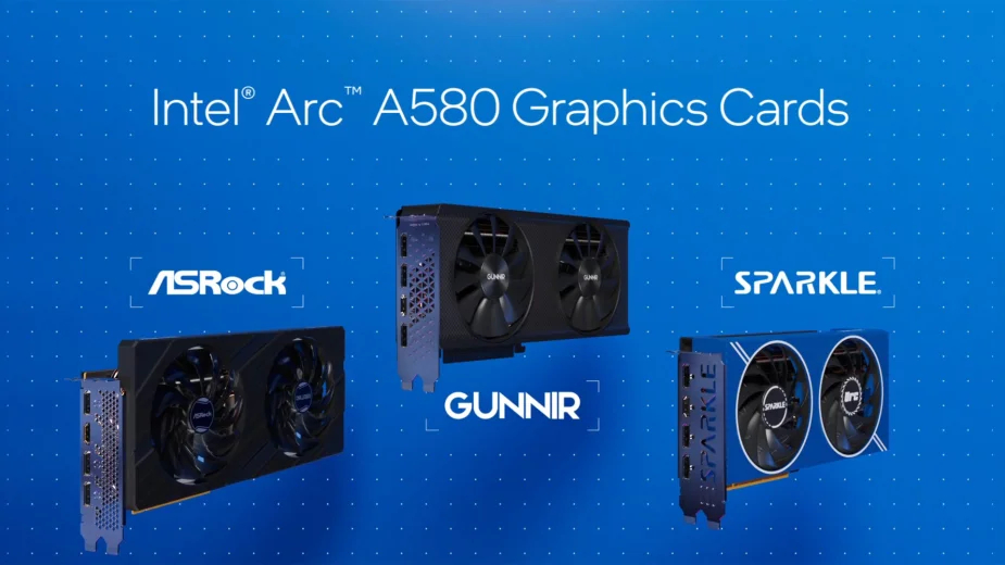 Arc A580 – Intel prezentuje nową, bardzo tanią, kartę graficzną