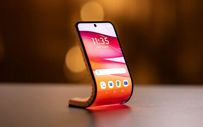 Motorola prezentuje smartfon z elastycznym wyświetlaczem