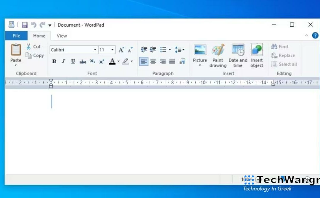 WordPad znika z systemu Windows