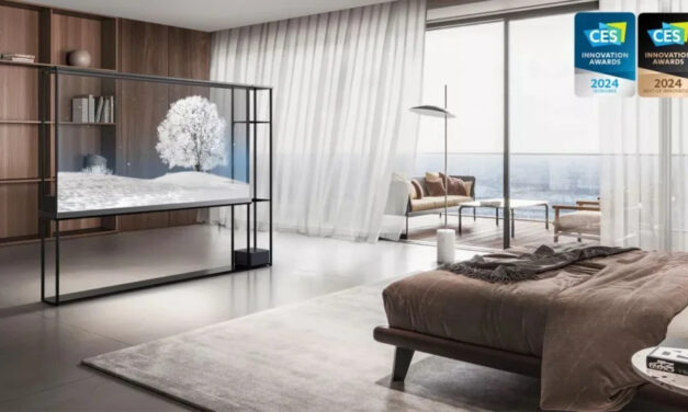 LG prezentuje przezroczysty telewizor OLED