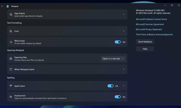 Notatnik dostanie od Microsoftu ciekawą aktualizację