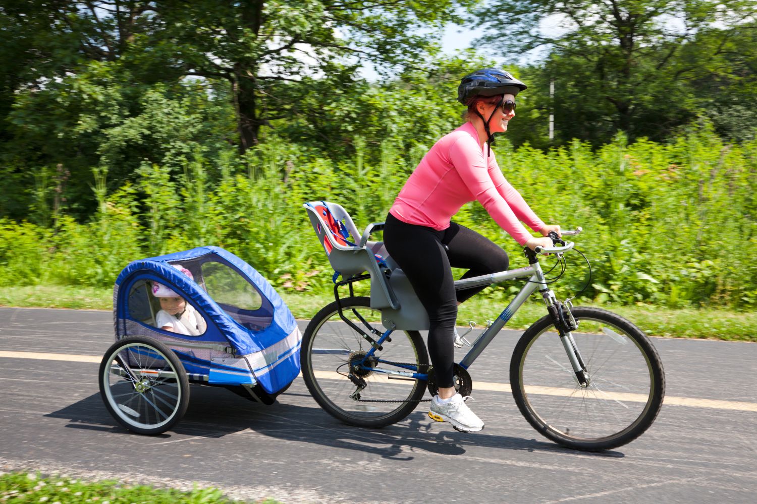 Przyczepka rowerowa - Bezpieczeństwo