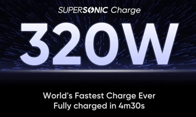 realme prezentuje ładowanie mocą 320 W!