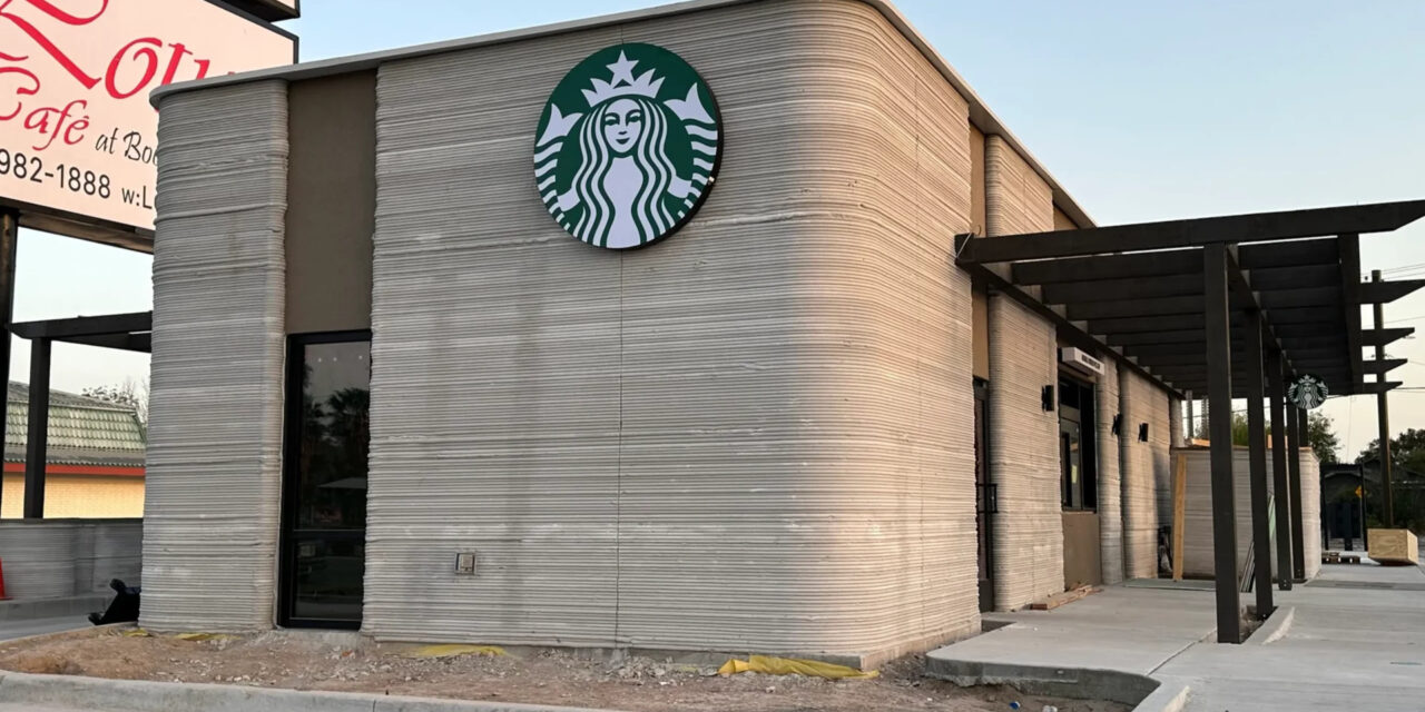 Starbucks wydrukowany w 3D wystartował już w USA