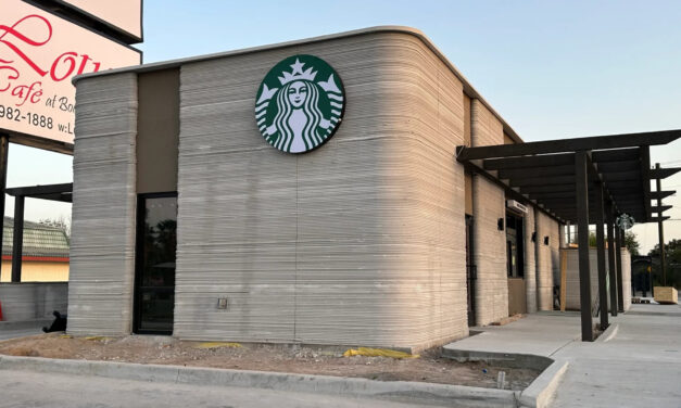 Starbucks wydrukowany w 3D wystartował już w USA