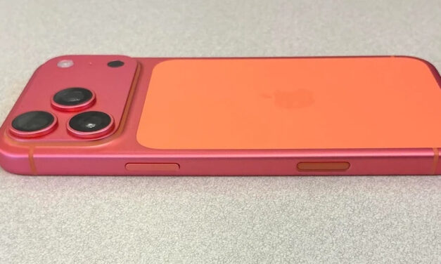 iPhone 17 Pro zmienia kolor pod wpływem powietrza