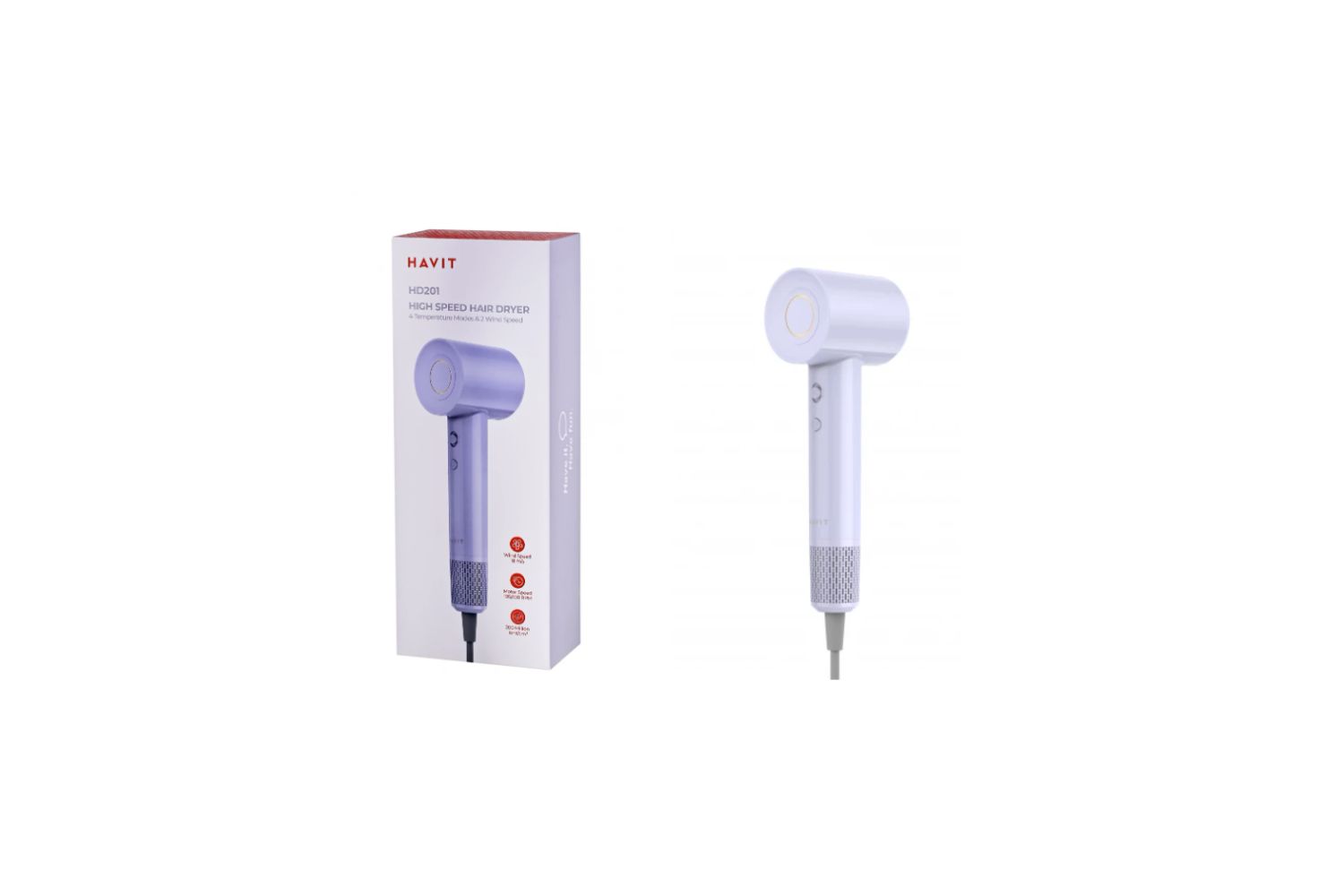 Havit HD201 – kompaktowa suszarka podróżna