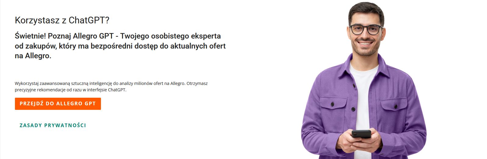 Allegro wprowadza AllegroGPT – własnego chatbota