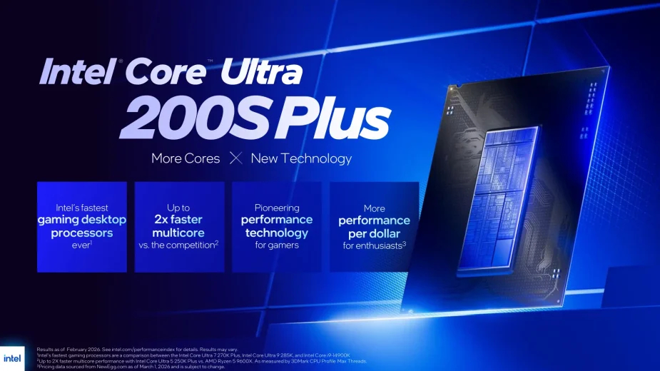 Intel ma nowe procesory – Core Ultra 200S