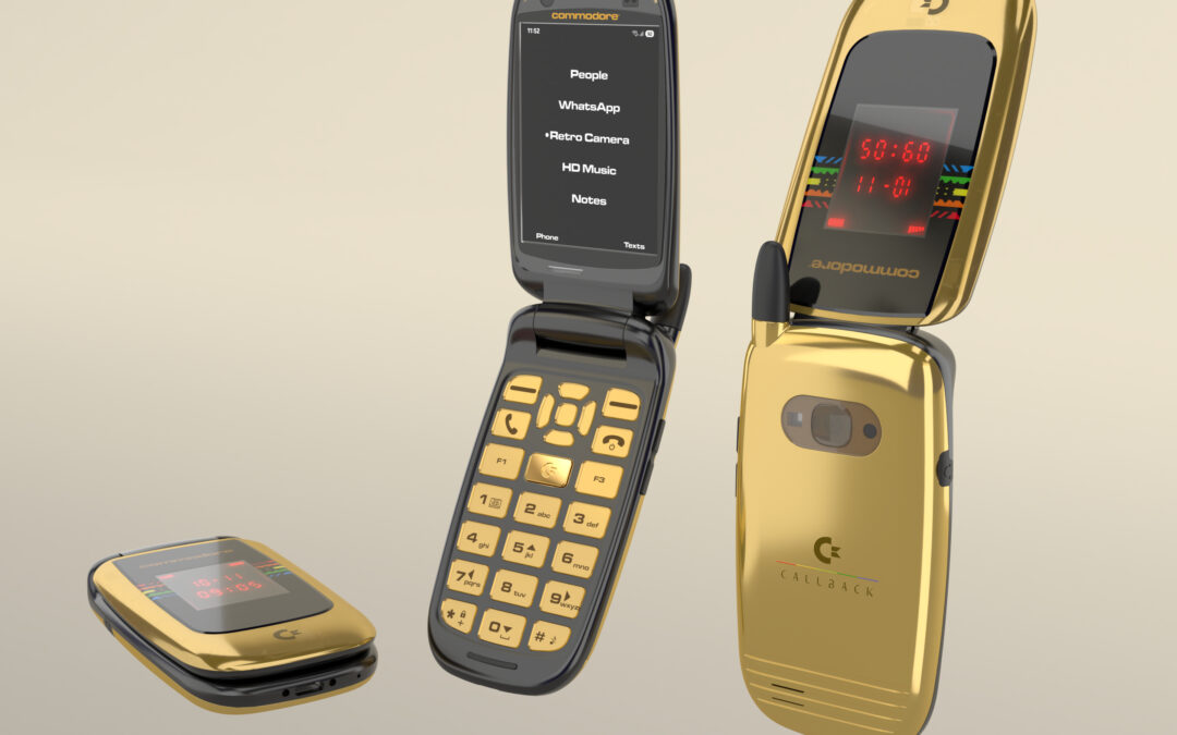 Commodore prezentuje telefon bez Facebooka, ale za to z klapką