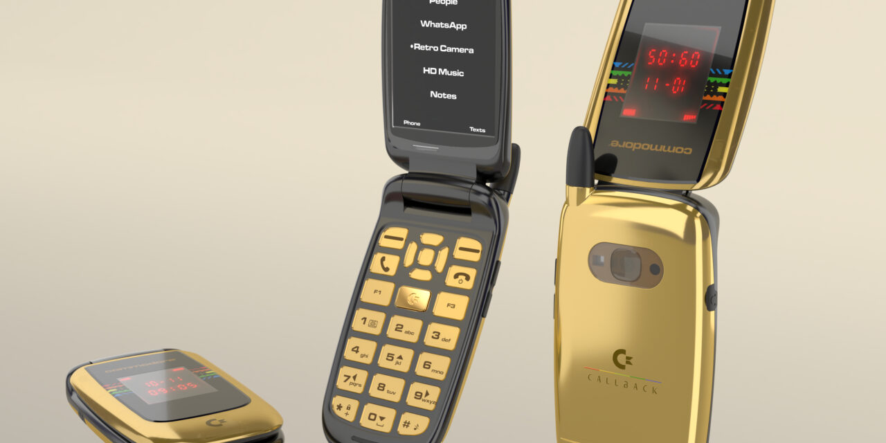 Commodore prezentuje telefon bez Facebooka, ale za to z klapką