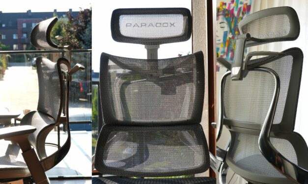 Paradox Ergo Milano Pro Grey – recenzja fotela ergonomicznego premium