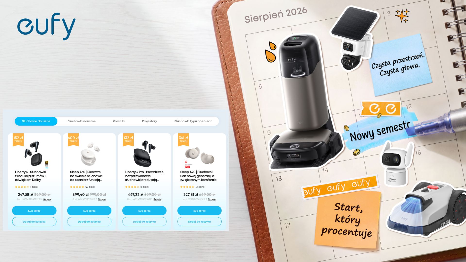 Promki na sprzęt od Anker Innovations – smart home, audio czy ładowarki zgarniesz taniej
