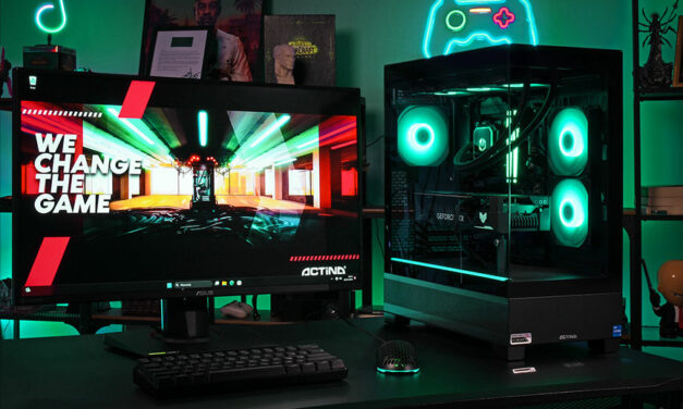 Actina View z Intel Core Ultra 7 270K i RTX 5080 – PC na lata