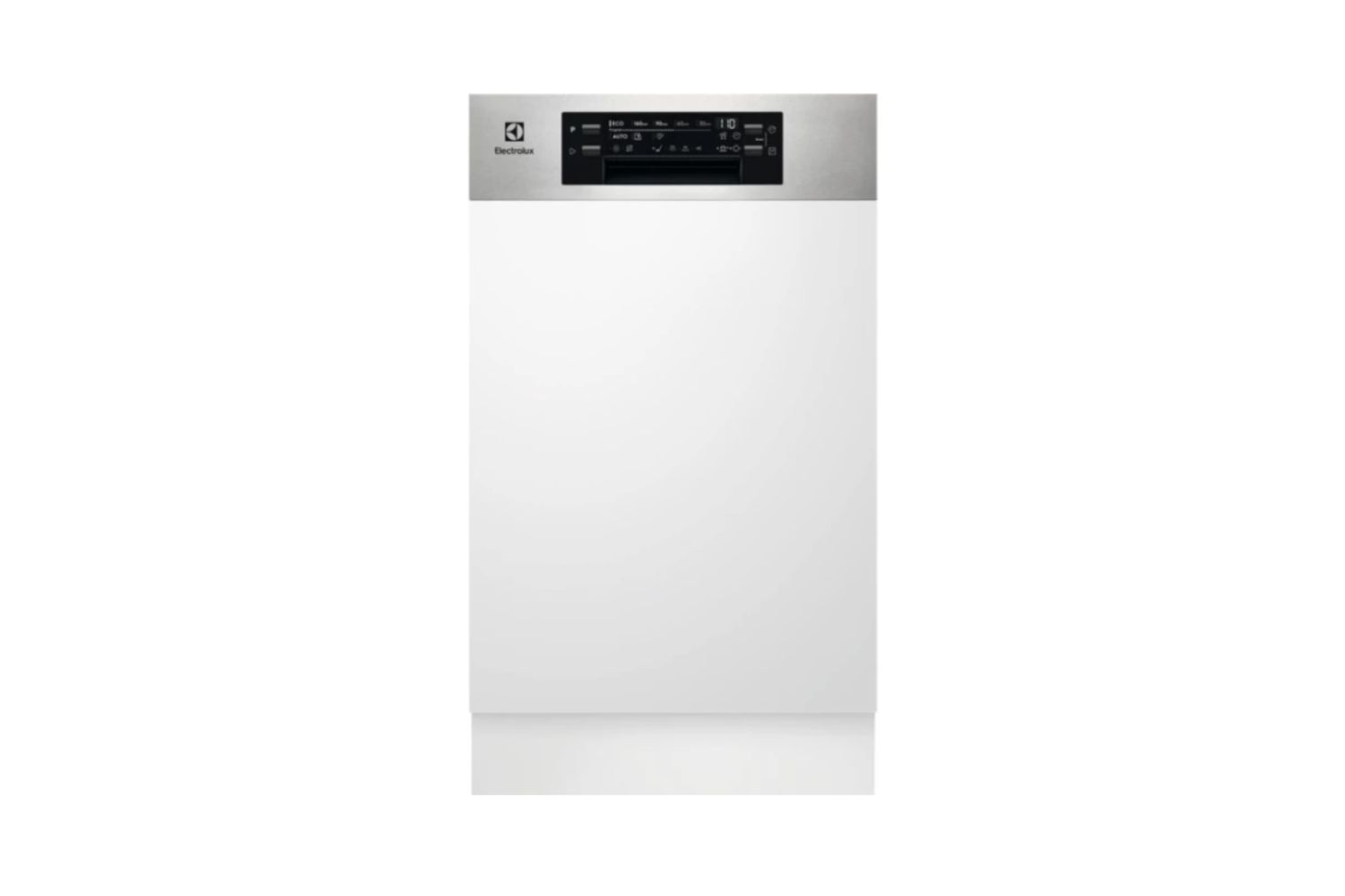 Na zdjęciu znajduje się zmywarka do zabudowy 45 cm ELECTROLUX EES42210IX.