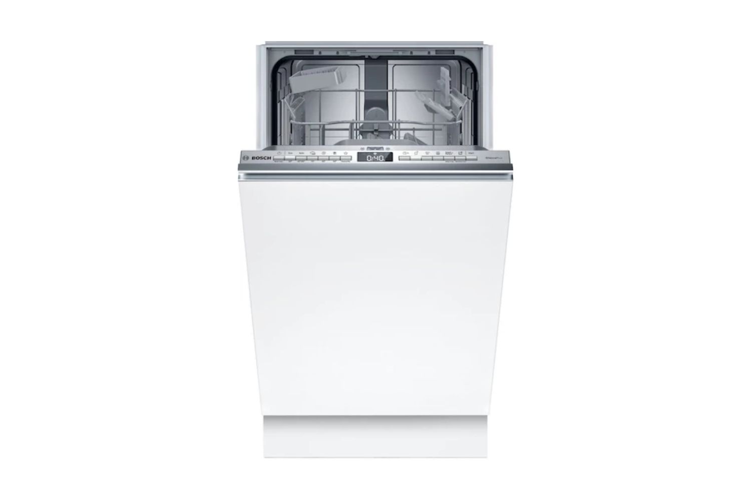 Na zdjęciu znajduje się BOSCH SPV4HKX12E Serie 4 - zmywarka do zabudowy.